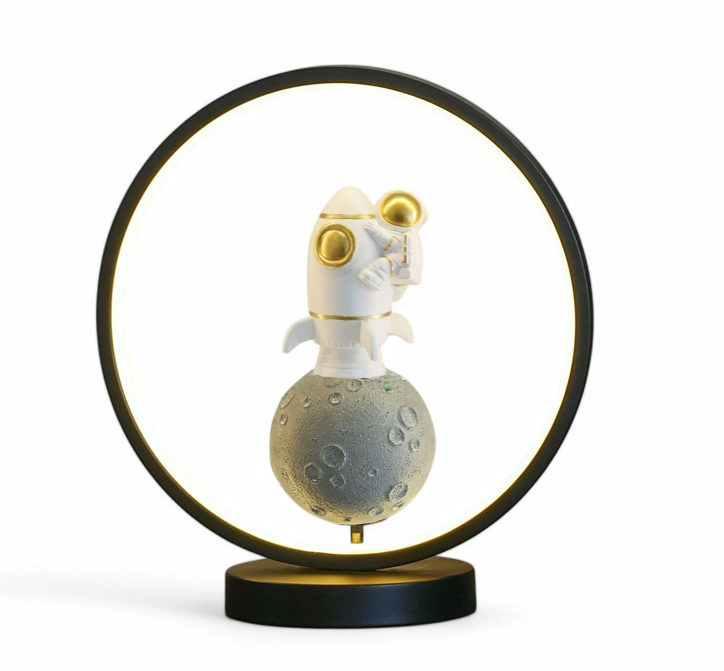 Astronaut Bedside Ring Lights -Rocket