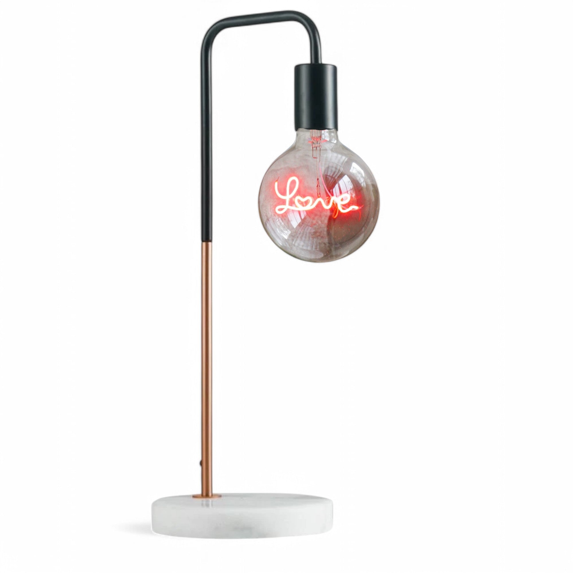 Love Text Bulb & Desk Lamp - Screw Up