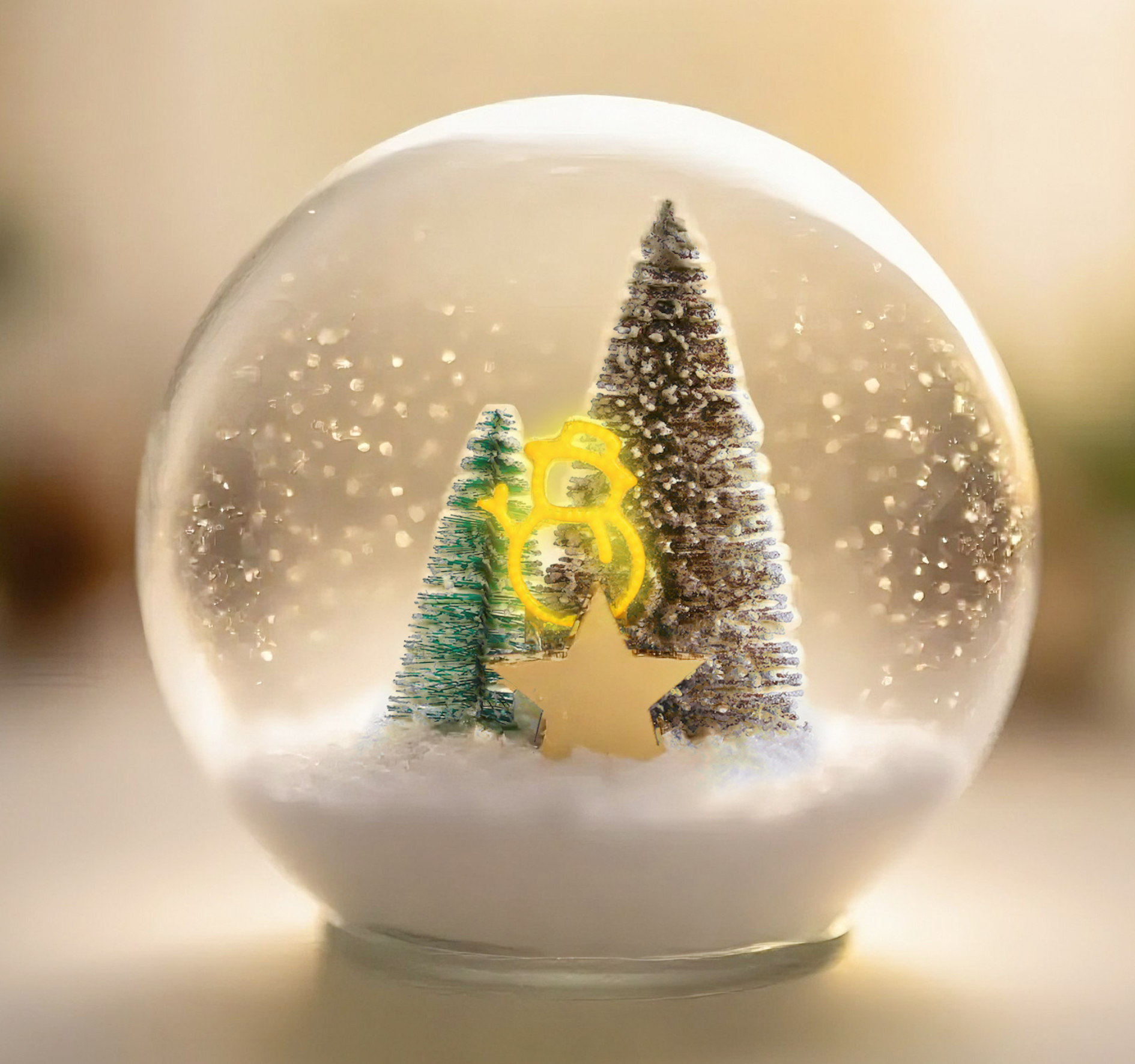 Christmas LED Snow Globe