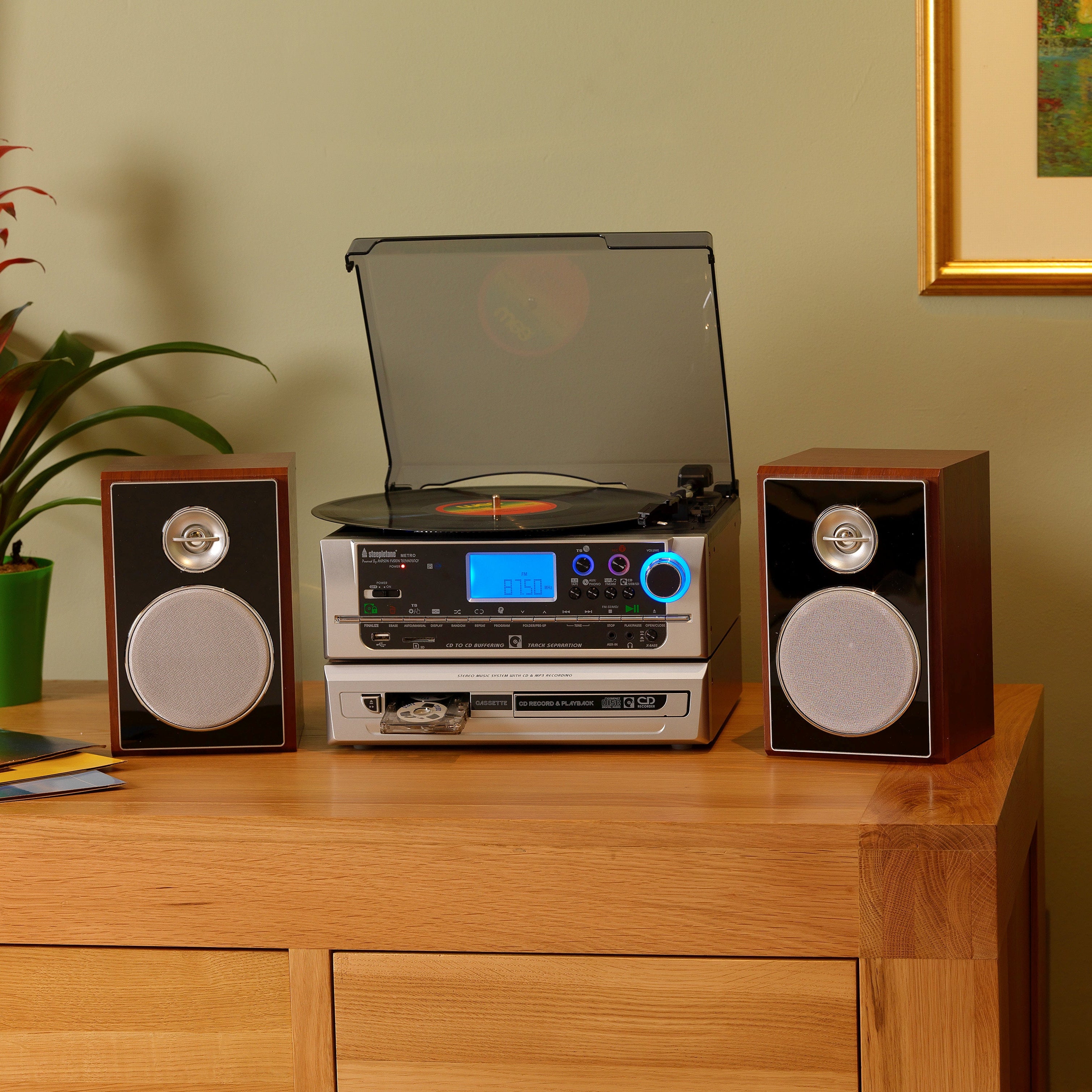 Metro CD Recorder Music Centre with FM Radio