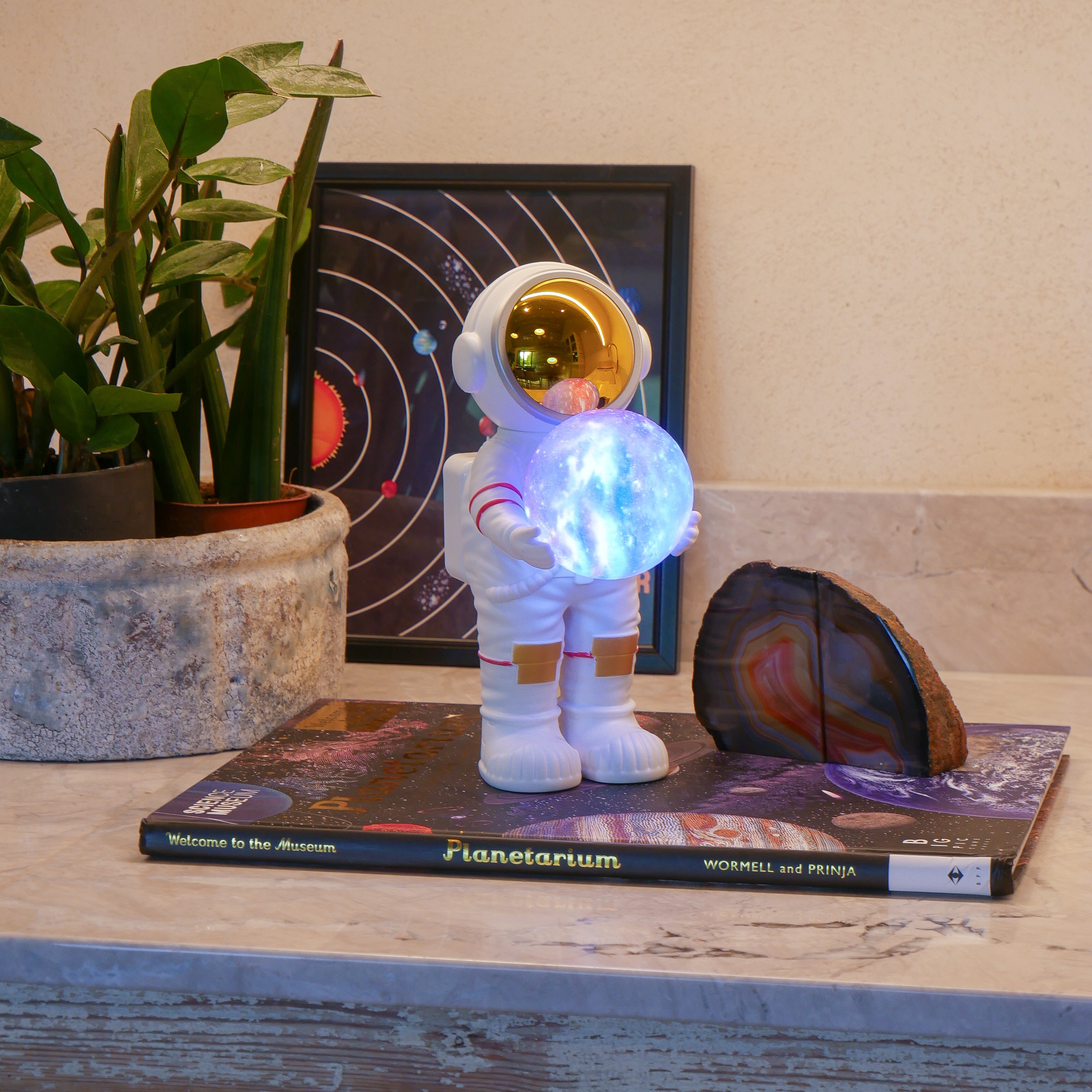 ZJCHAO Enceinte Bluetooth AI Intelligent Astronaute Haut-Parleur ZJCHAO Enceinte Bluetooth AI Intelligent Astronaute Haut-Parleur