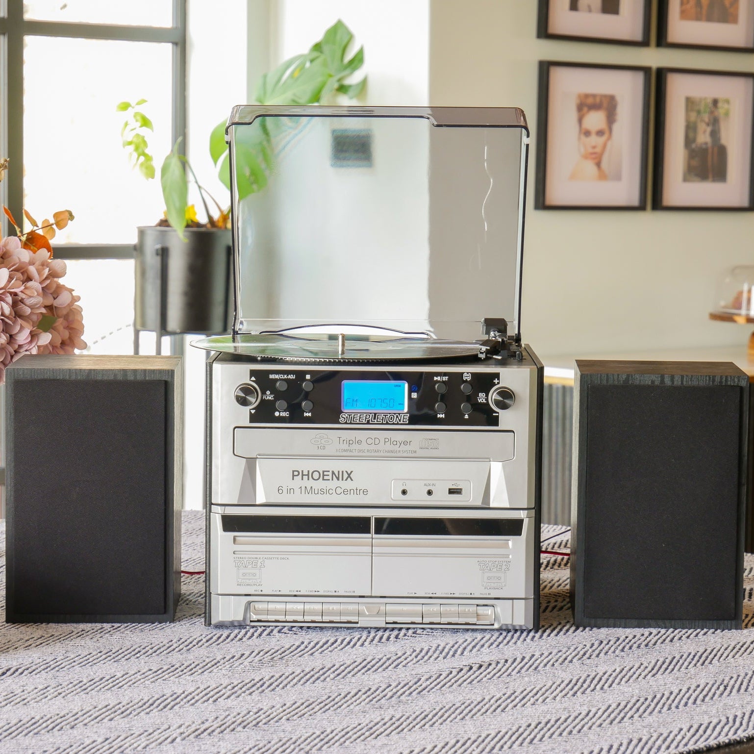 Phoenix High Power 6 in 1 Music Centre