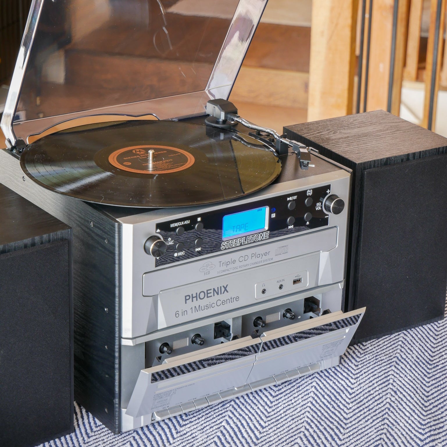 Phoenix High Power 6 in 1 Music Centre