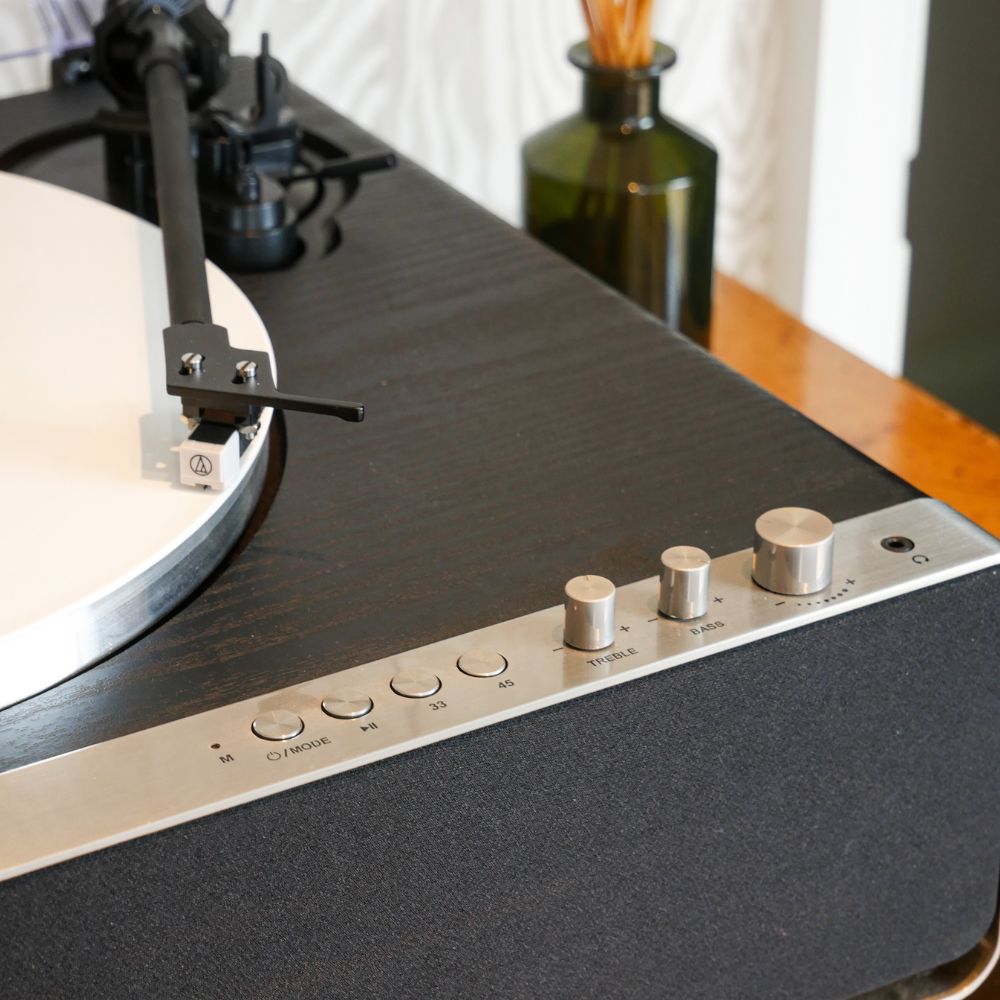 Richmond Deluxe High Power Record Player - Black