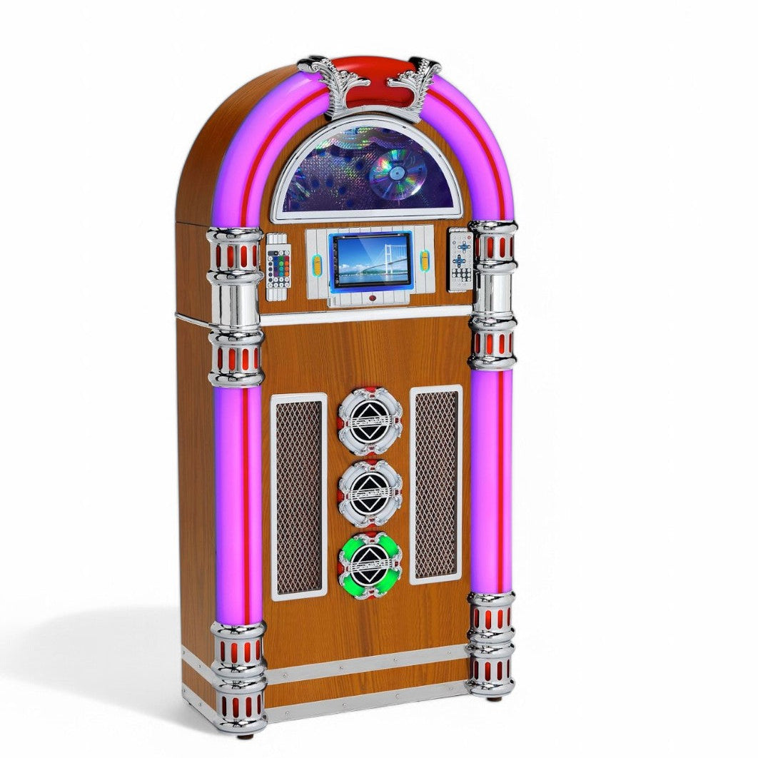 Touch Rock 50 MW Touch Screen Jukebox Wifi Enabled - Light Wood