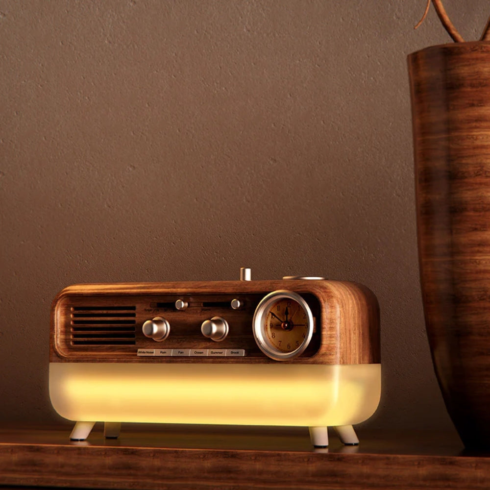 Calm Sleep Sounds Speaker And Bedside Light Alarm Clock