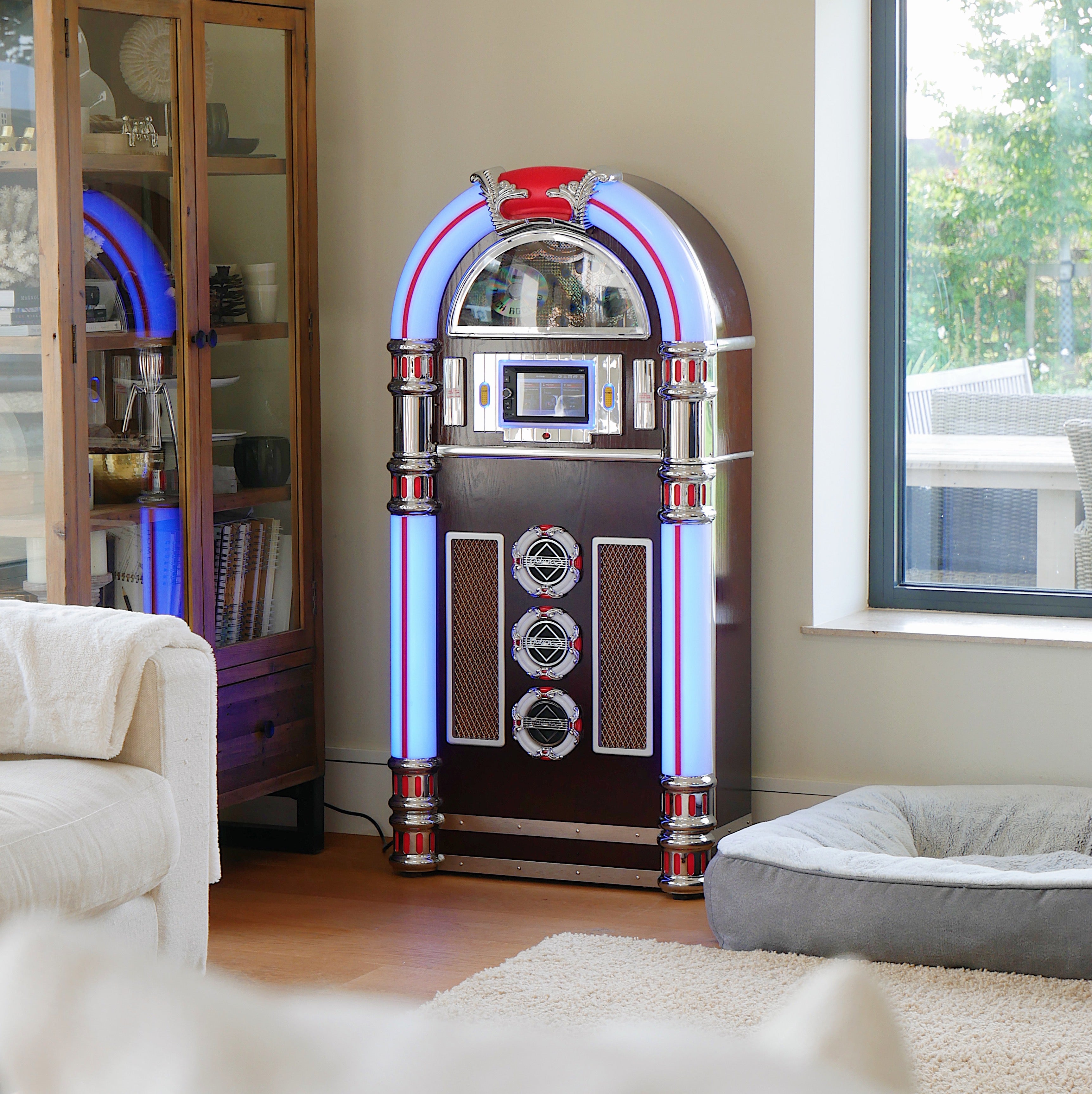 Touch Rock 50 MW Touch Screen Jukebox Wifi Enabled - Dark Wood