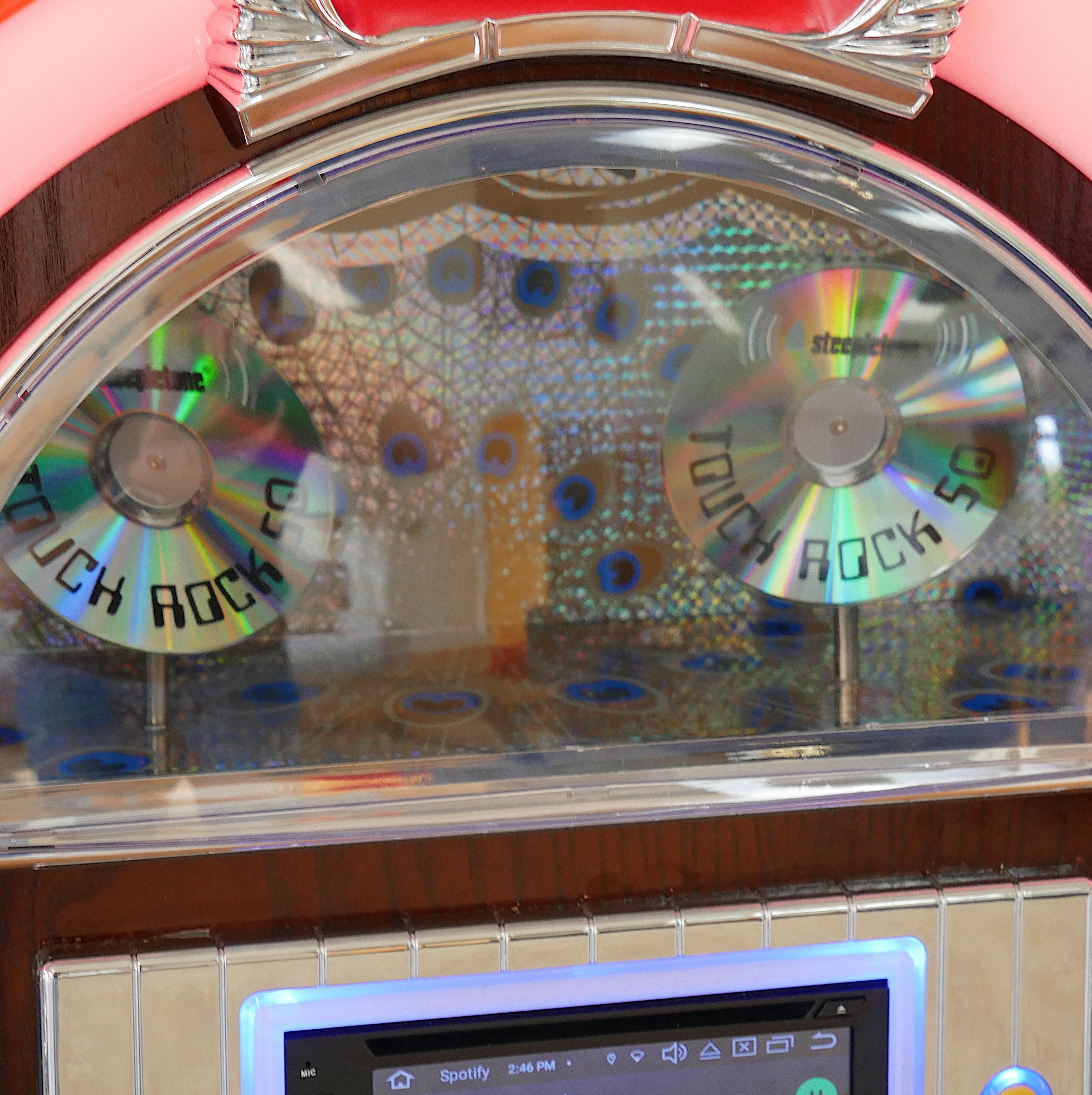 Touch Rock 50 MW Touch Screen Jukebox Wifi Enabled - Dark Wood