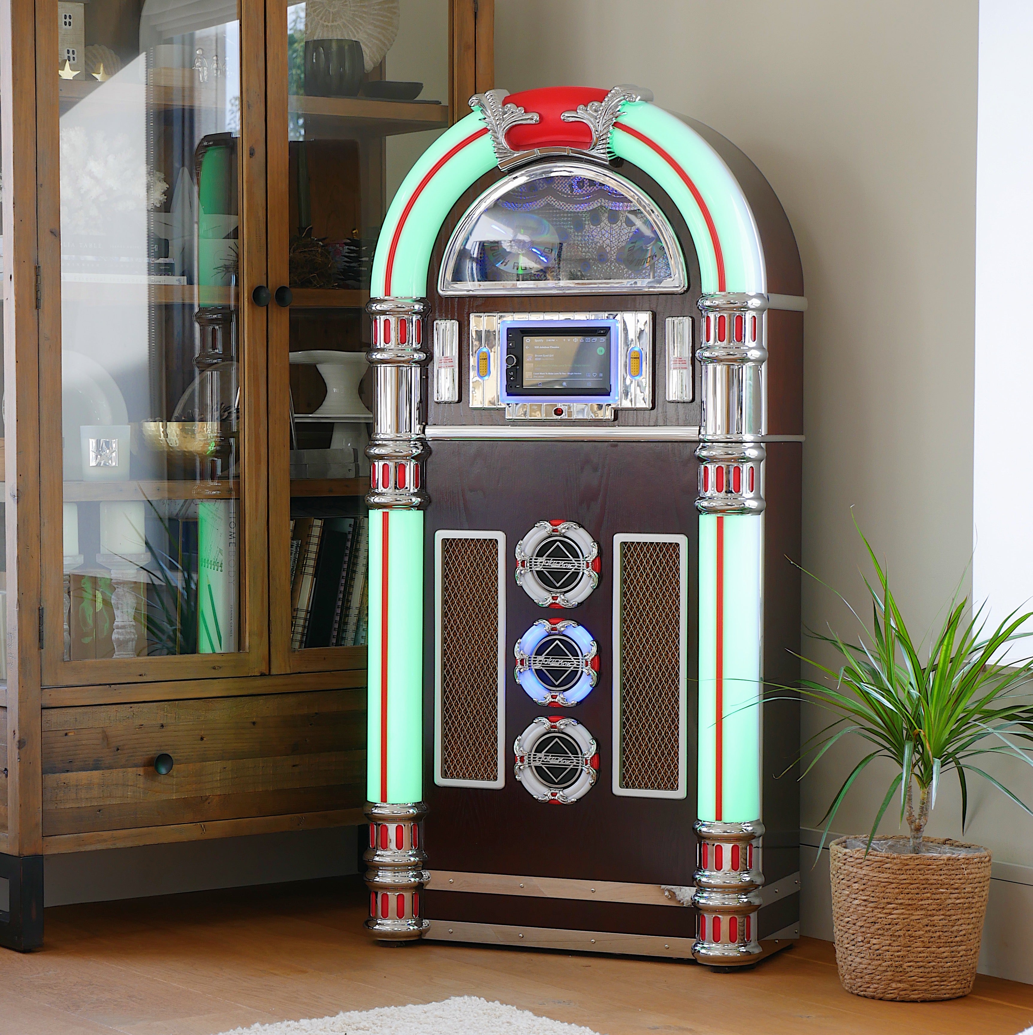 Touch Rock 50 MW Touch Screen Jukebox Wifi Enabled - Dark Wood