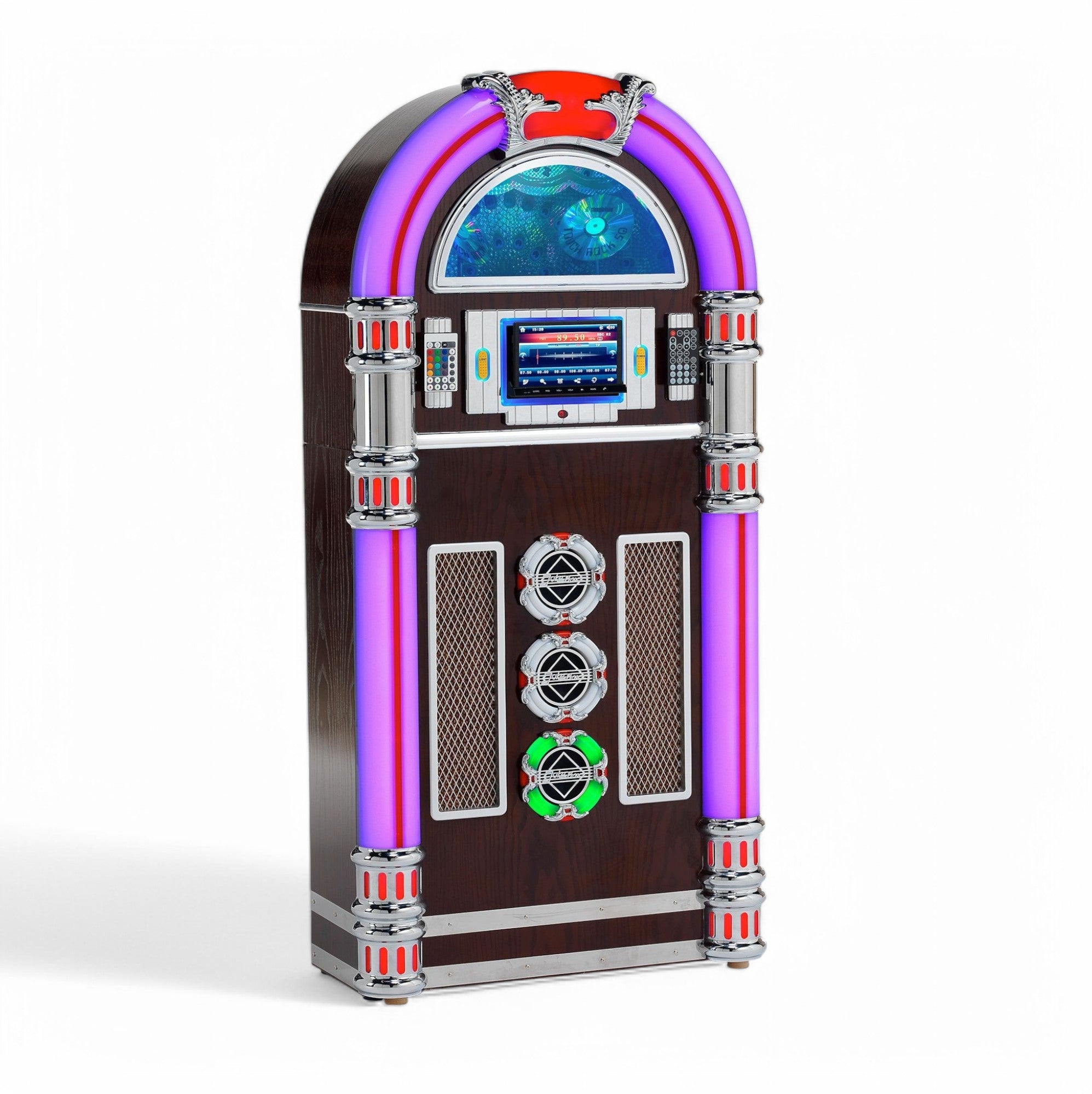 Touch Rock 50 MW Touch Screen Jukebox Wifi Enabled - Dark Wood