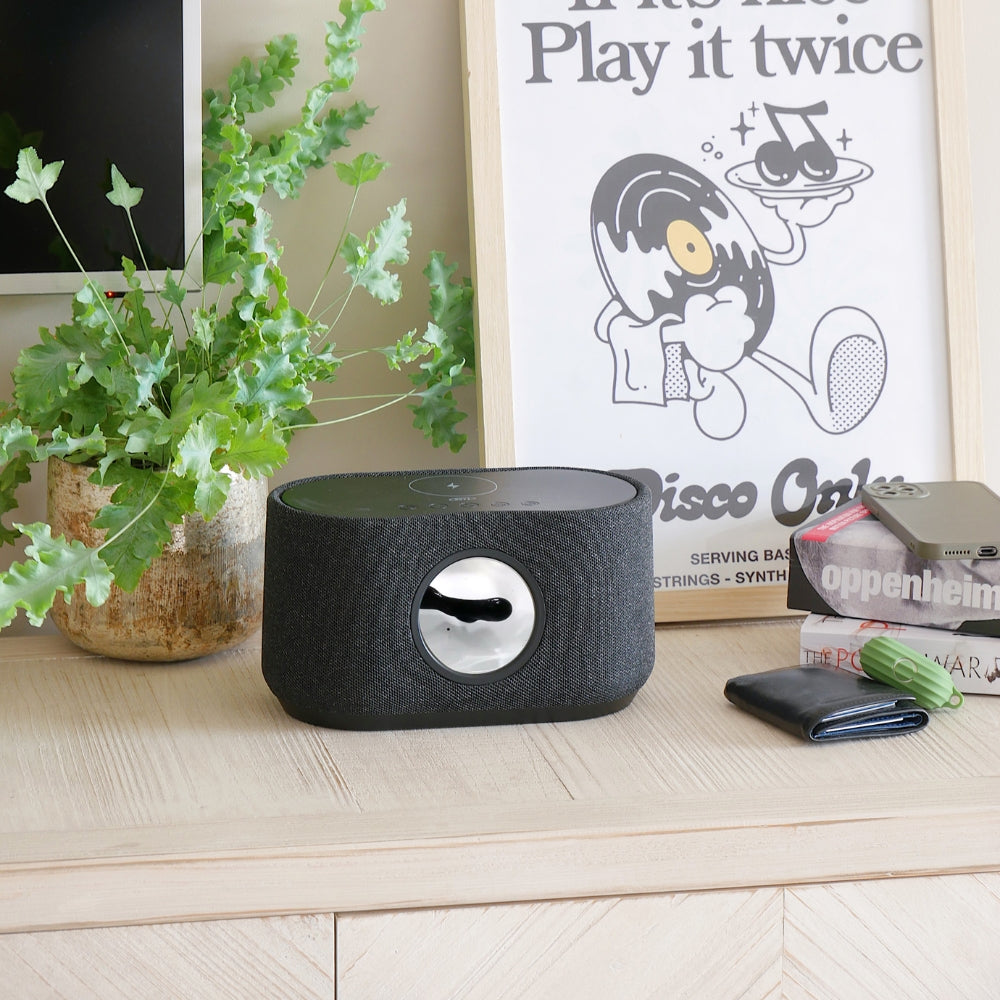 Magna Sound Dancing Fluid Bluetooth Speaker- Dark Grey