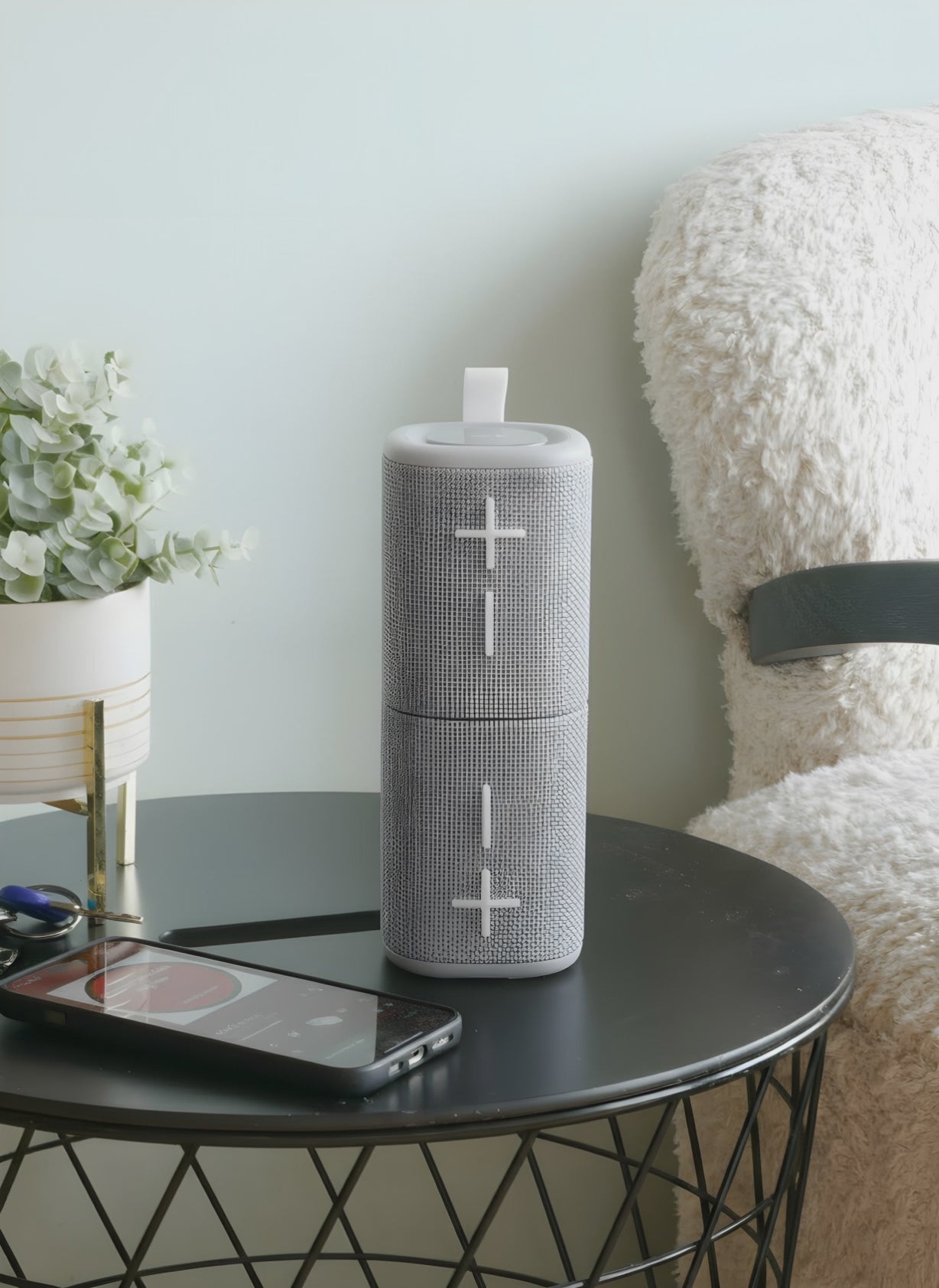 Split Bluetooth Speaker Grey