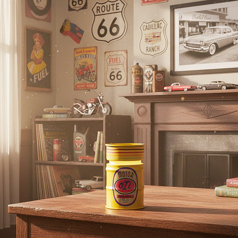 DrumBeat Oil Classic Route 66 Style Bluetooth Speaker