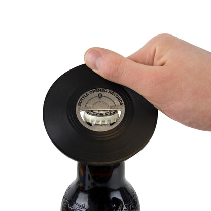 Vinyl Record Bottle Opener – Retro Music Style Bar Accessory