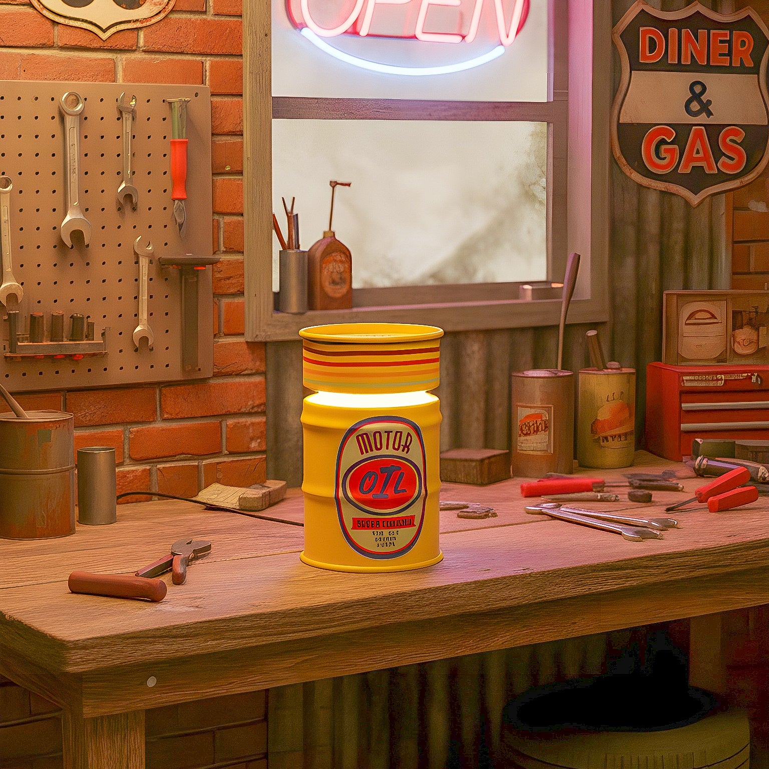 DrumBeat Oil Classic Route 66 Style Bluetooth Speaker