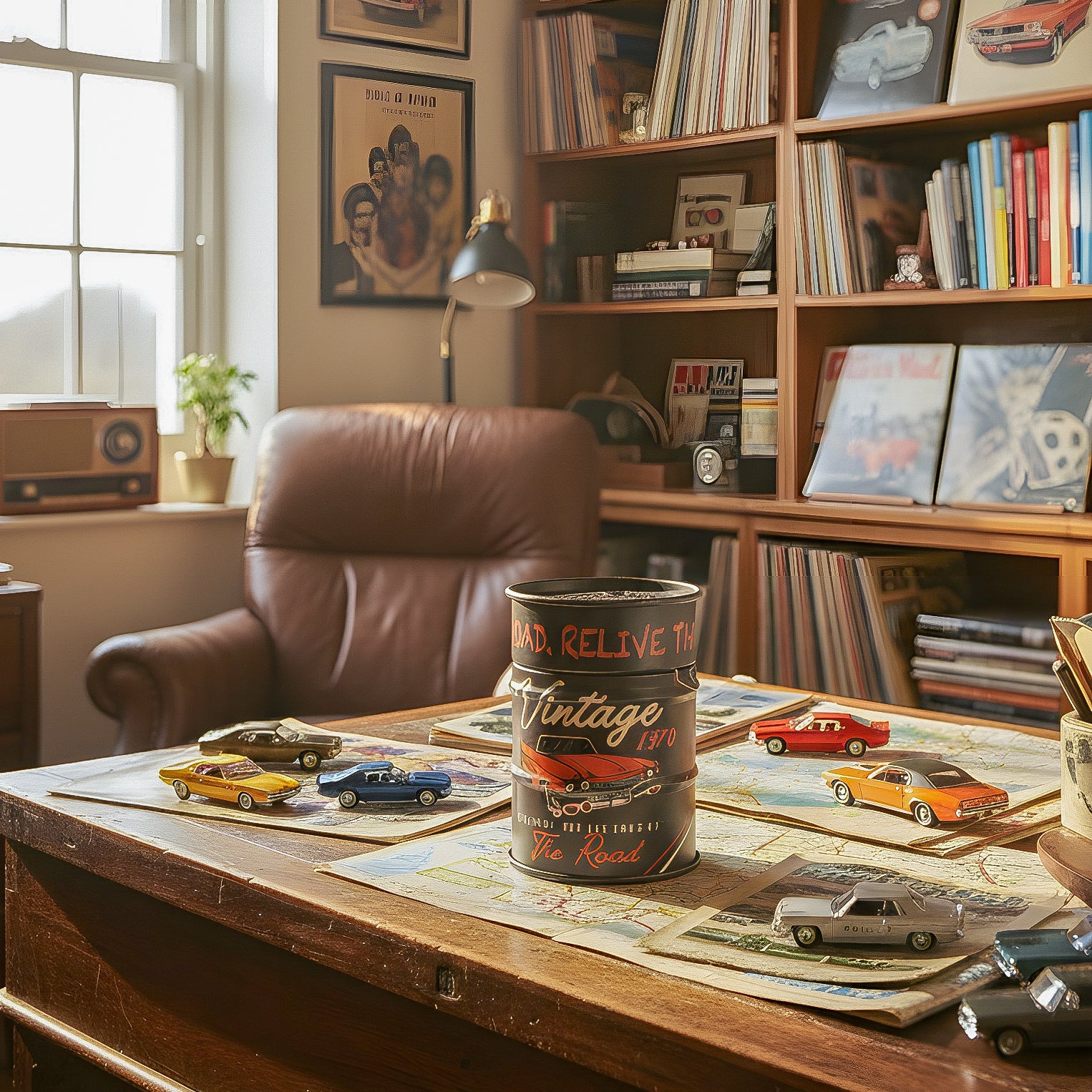 DrumBeat Vintage Retro Car Bluetooth Speaker