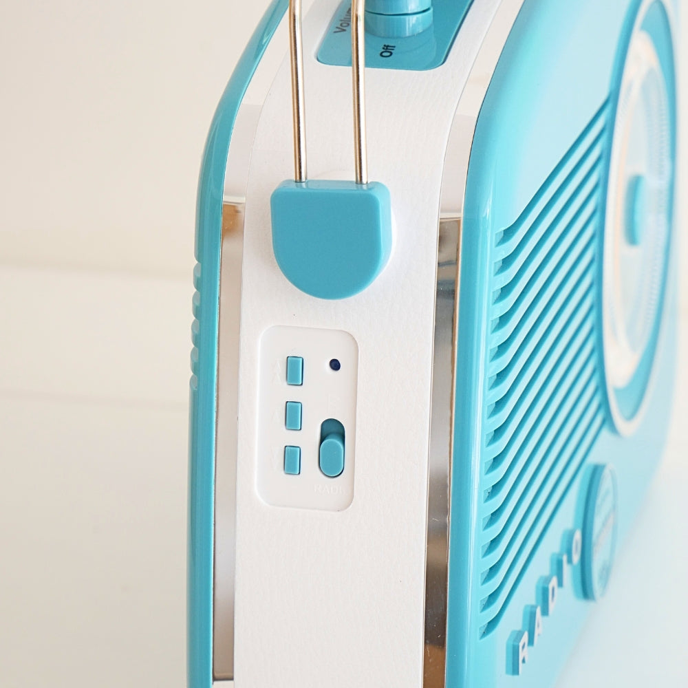 Brighton Retro Radio with Bluetooth - Blue