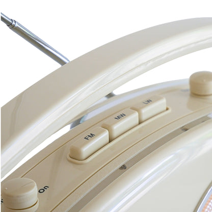 Brighton Retro Radio with Bluetooth - Cream