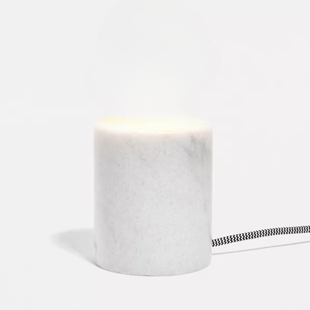 White Marble Stone Desk Lamp
