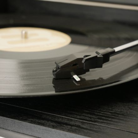 Boston Black & Teak Wood 5 in 1 Music Centre