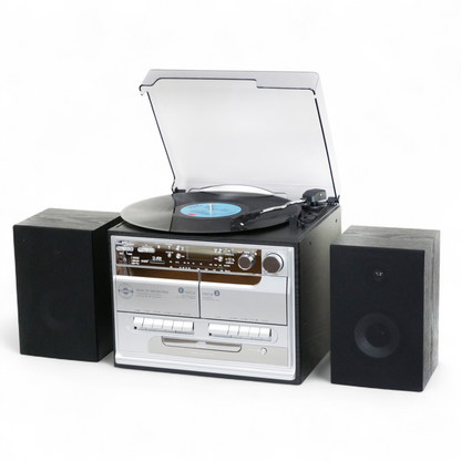 BTSMC386 Pro Silver Music Centre With Speakers
