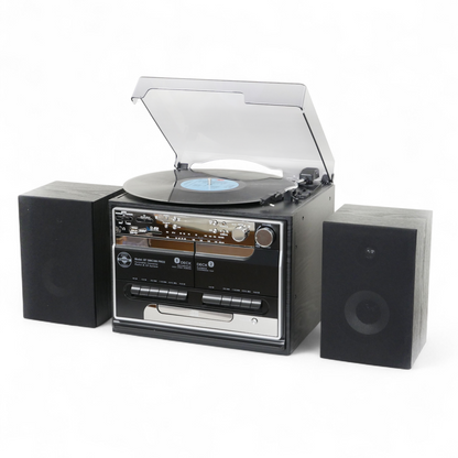 BTSMC386 Pro Black Music Centre With Speakers