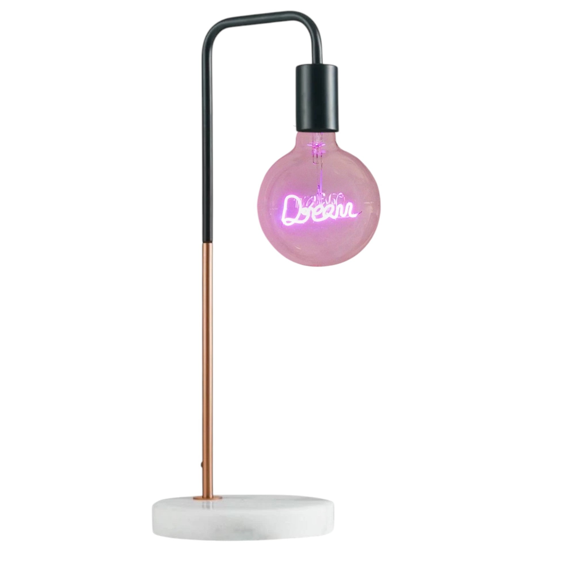 Dream Text Bulb & Desk Lamp - Screw Up