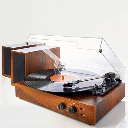 Harrow Record Player with Bluetooth Black
