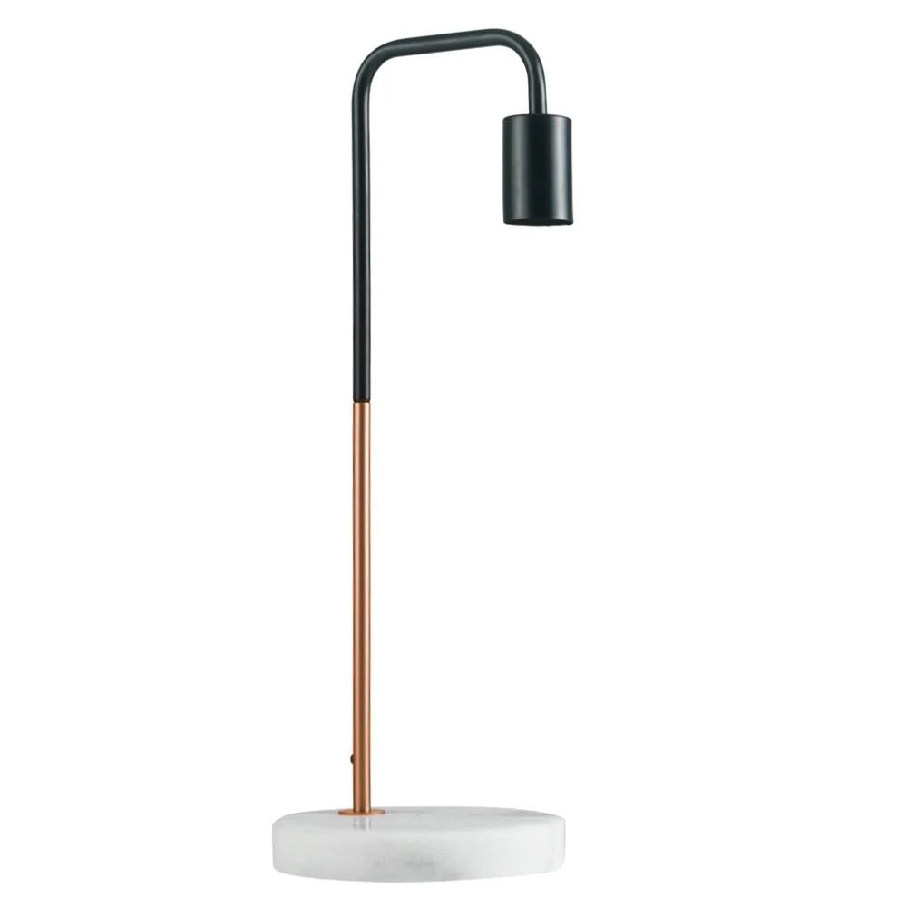 Copper & Black Desk Lamp