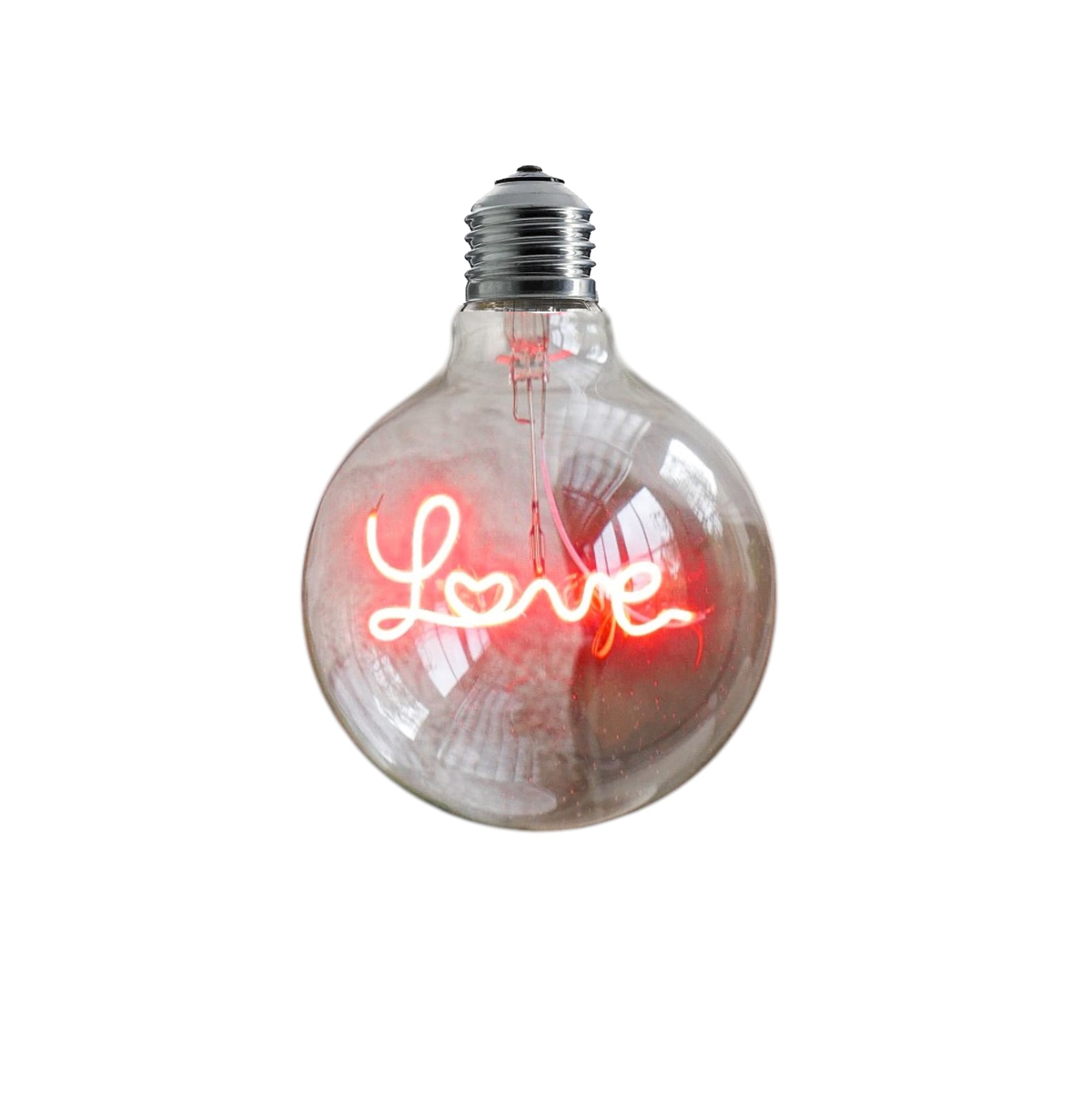 Love Text Bulb & Desk Lamp - Screw Up