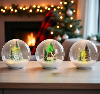 Christmas LED Snow Globe