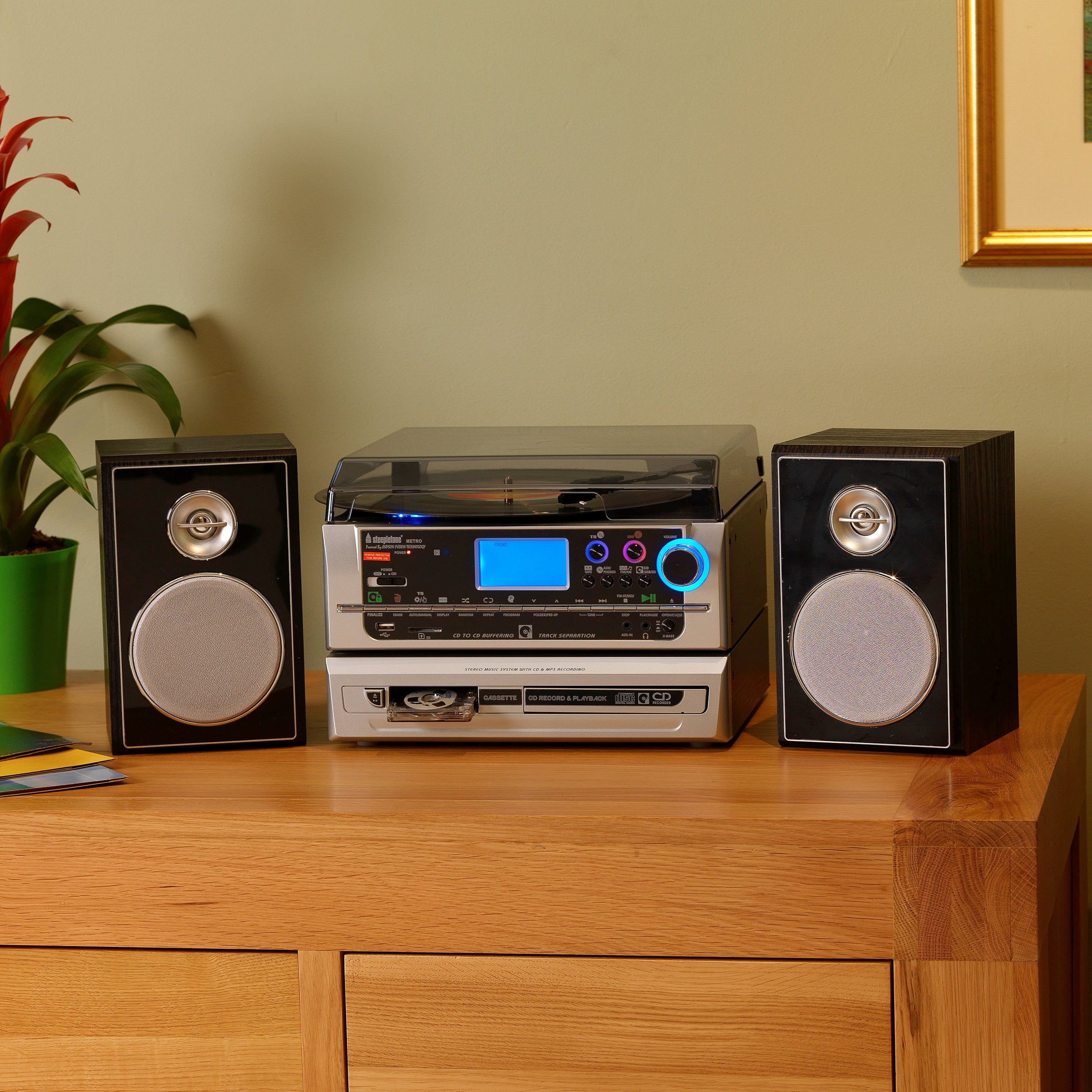 Metro CD Recorder Music Centre with FM Radio