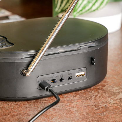 Boyard CD Player FM Radio and Bluetooth Playback