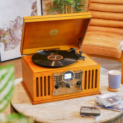 Westminster Nostalgic Wooden Music Center Light Wood