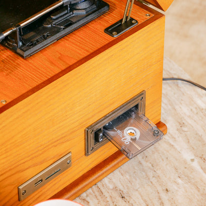 Westminster Nostalgic Wooden Music Center Light Wood