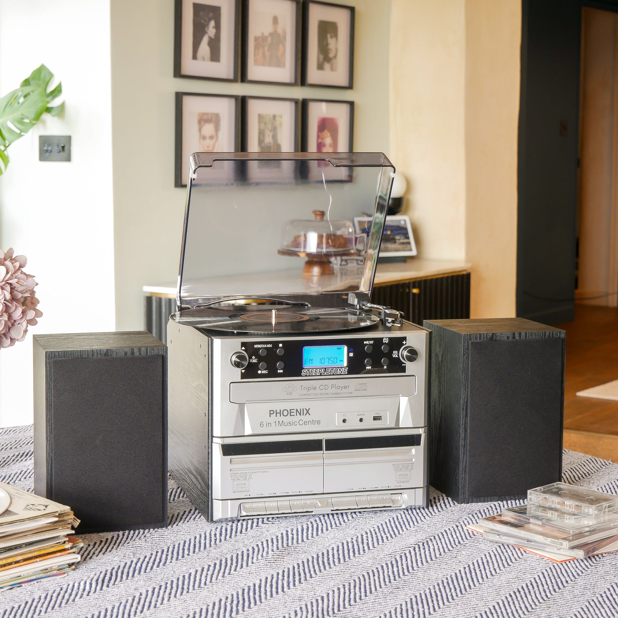 Phoenix High Power 6 in 1 Music Centre