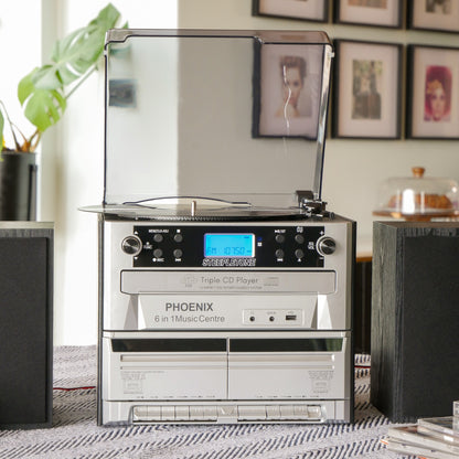 Phoenix High Power 6 in 1 Music Centre