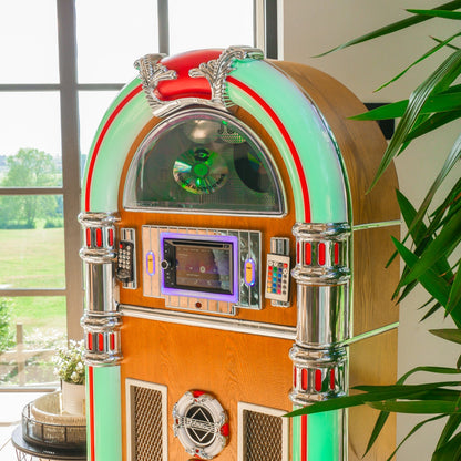 Touch Rock 50 MW Touch Screen Jukebox Wifi Enabled - Light Wood