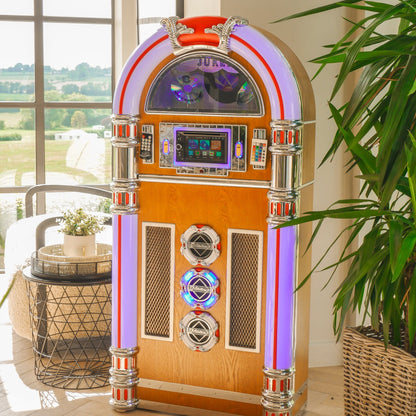 Touch Rock 50 MW Touch Screen Jukebox Wifi Enabled - Light Wood