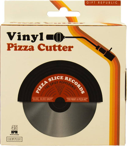 Vinyl Record Pizza Cutter – Retro Music Inspired Kitchen Tool