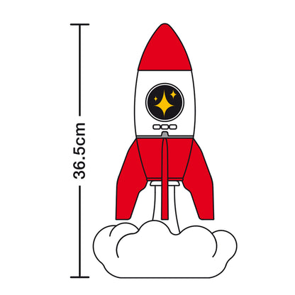 Rocket 3-in-1 Bedside Light, Digital Clock & Ceiling Projector