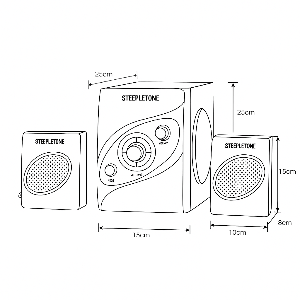Subsonic Subwoofer & Speaker System