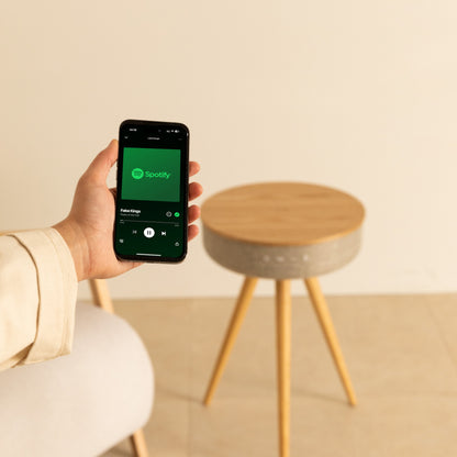 Tabblue Bluetooth Table Speaker - Light Wood