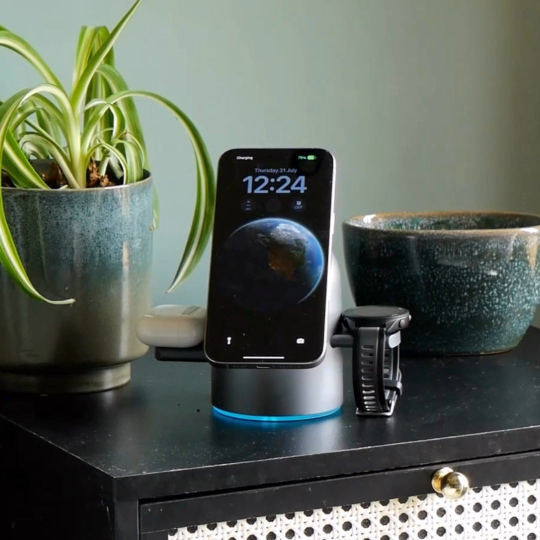 Twist 3 in 1 Wireless Charging Station