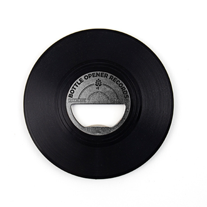 Vinyl Record Bottle Opener – Retro Music Style Bar Accessory