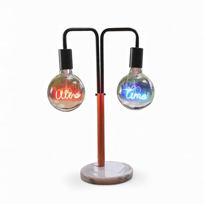 Wine Time LED Neon Bulb & Lamp Set