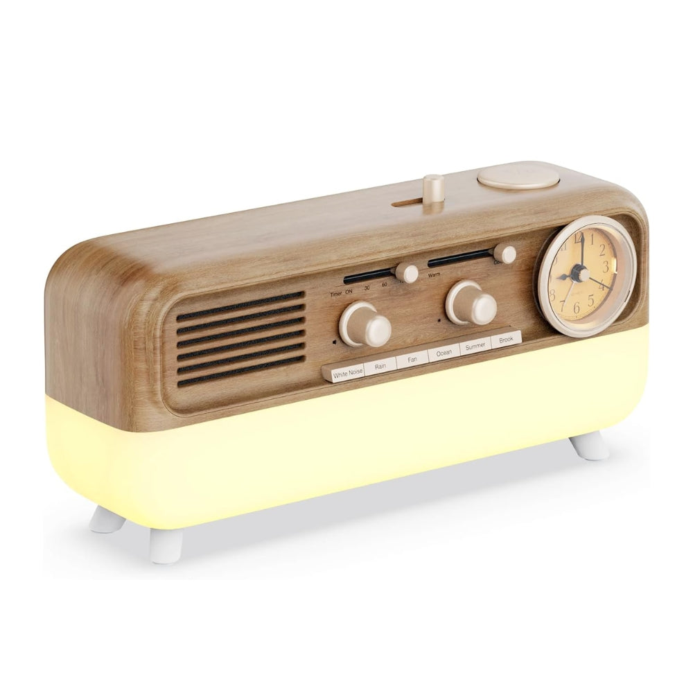 Calm Sleep Sounds Speaker And Bedside Light Alarm Clock
