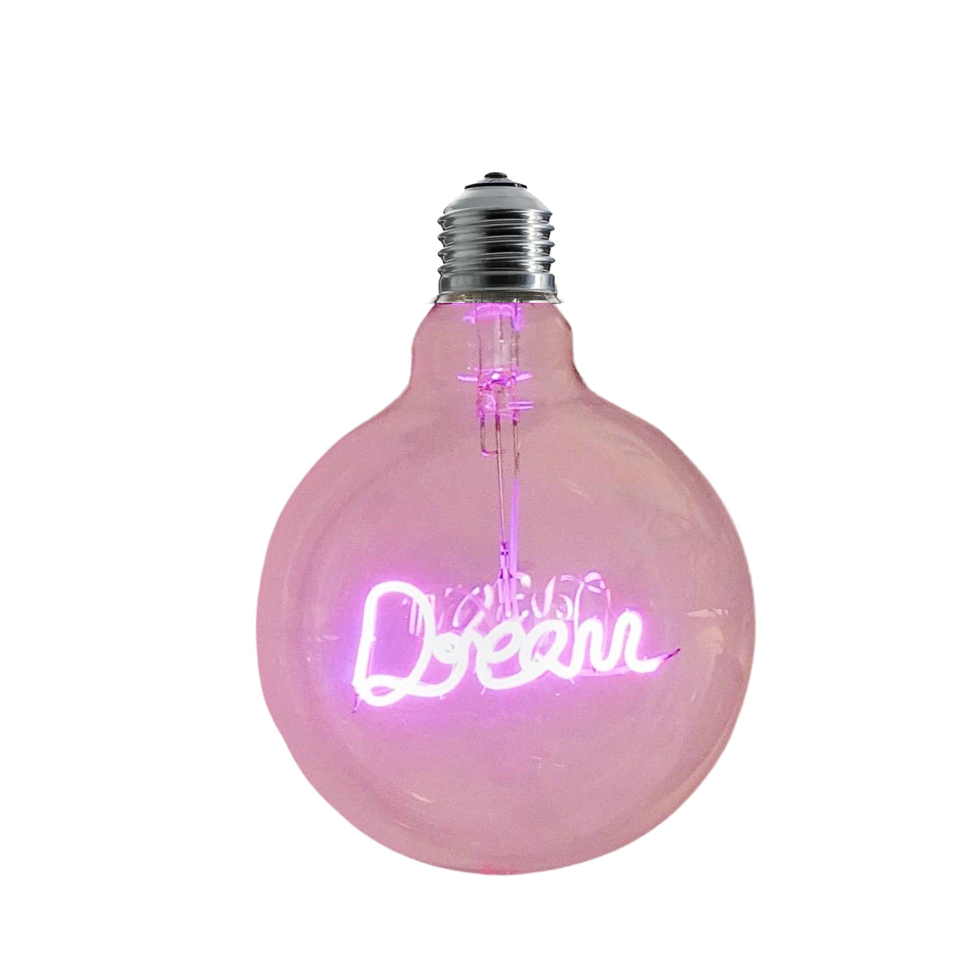 Dream Text Bulb & Desk Lamp - Screw Up