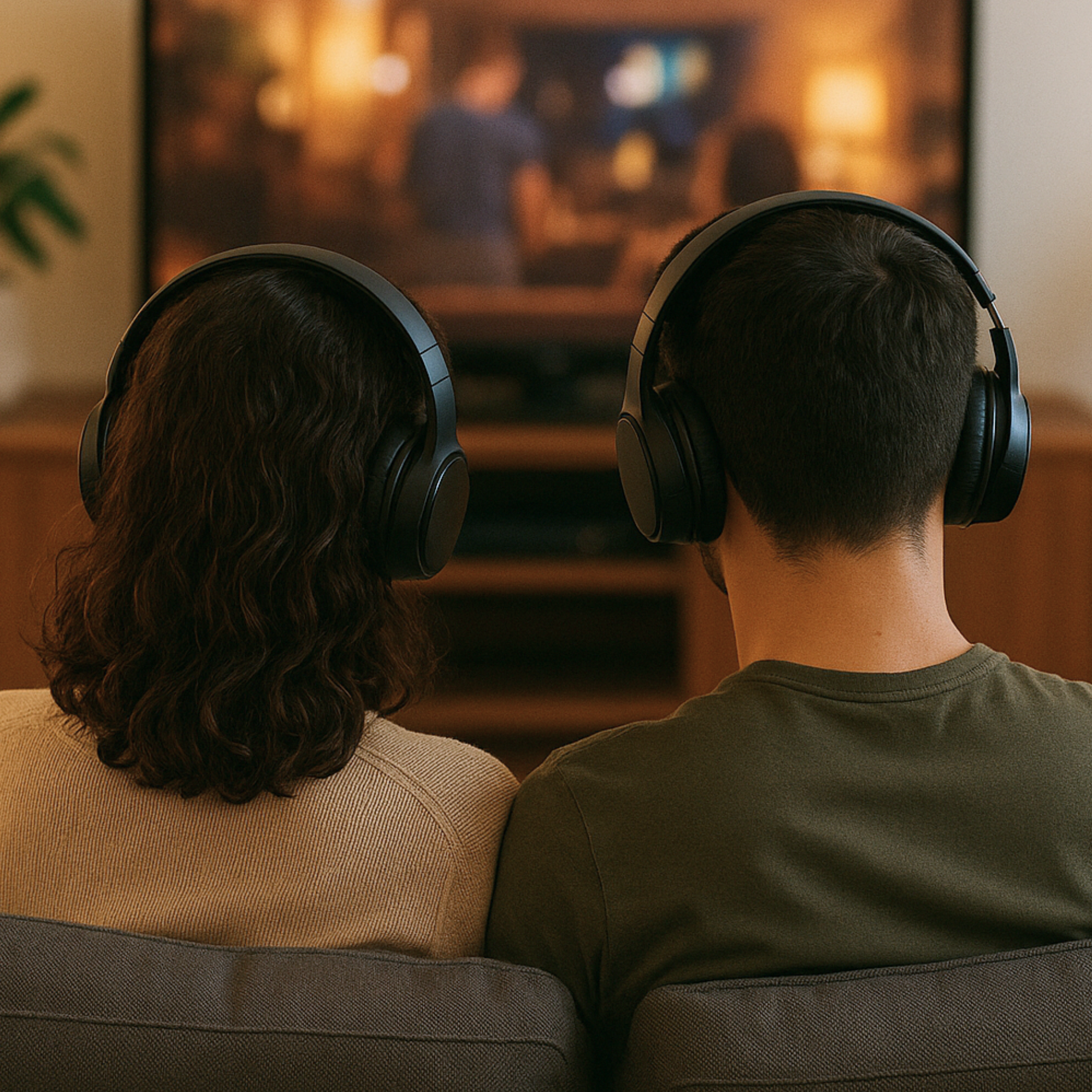 Duo Set of 2 Wireless Headphones