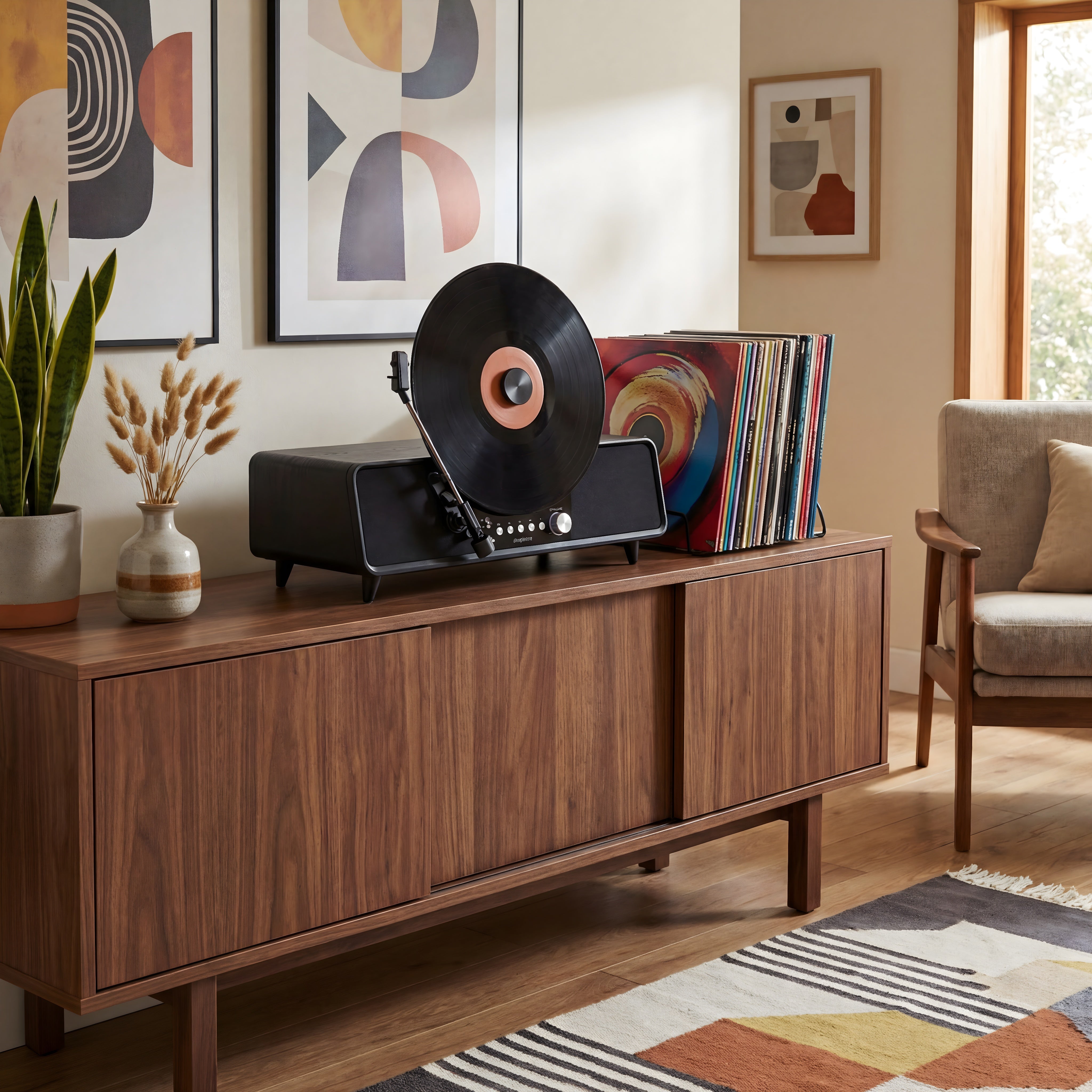 Shoreditch Vertical Loading Fully Automatic Record Player